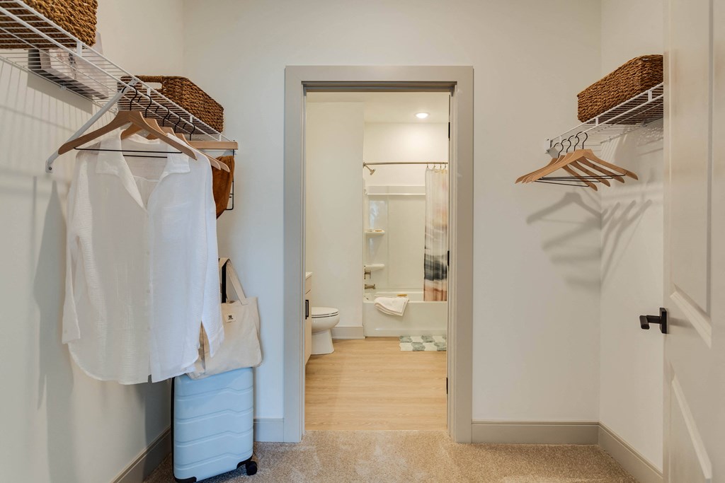 Walk-In Closets for Ample Storage