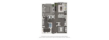 A black and white image of a floor plan of a house.