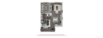 a 1 bedroom floor plan  nutmeg