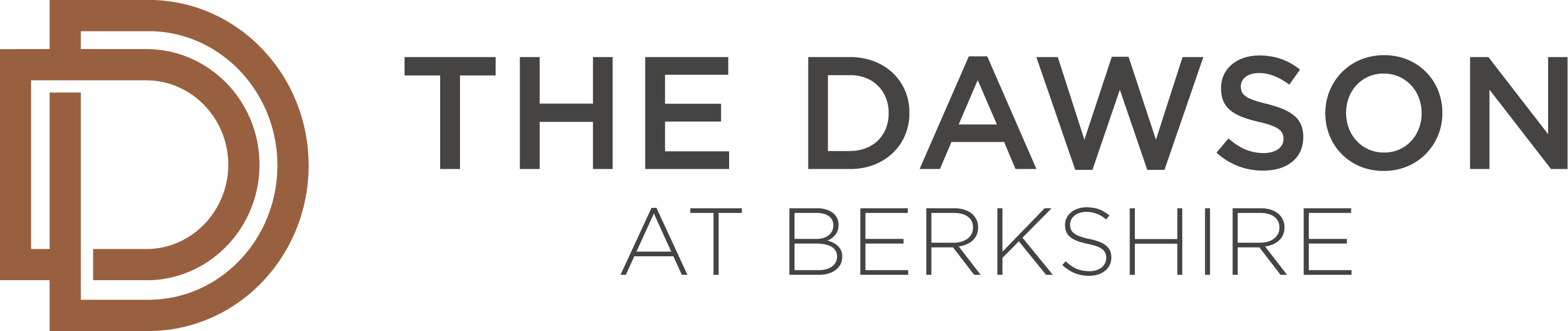 the logo for the davies at berkshires with the words the d
