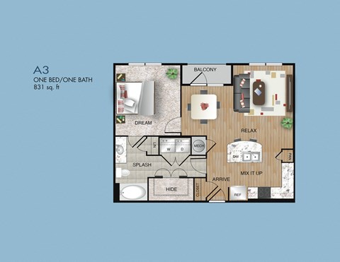 one bedroom apartments in memorial area