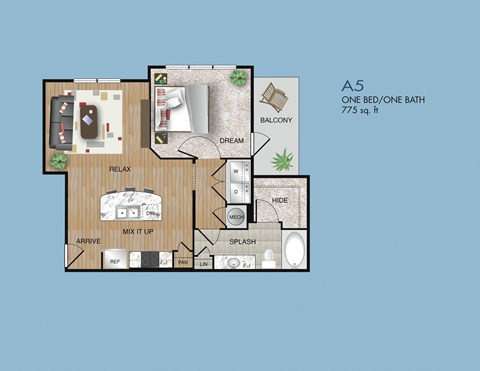 one bedroom apartments near 77077