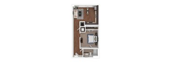 a1 floor plan studio apartments for rent