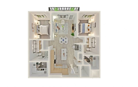 a floor plan of a 1 bedroom192 sqft apartment