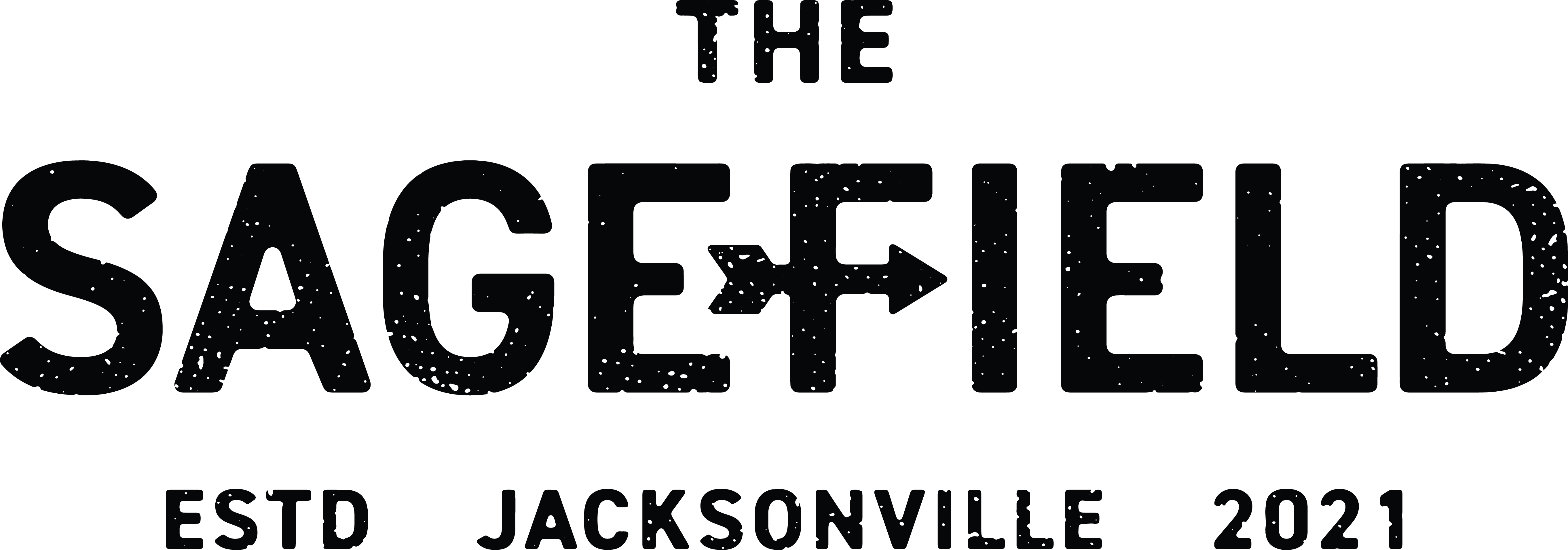 The Sage Field logo with a green background.