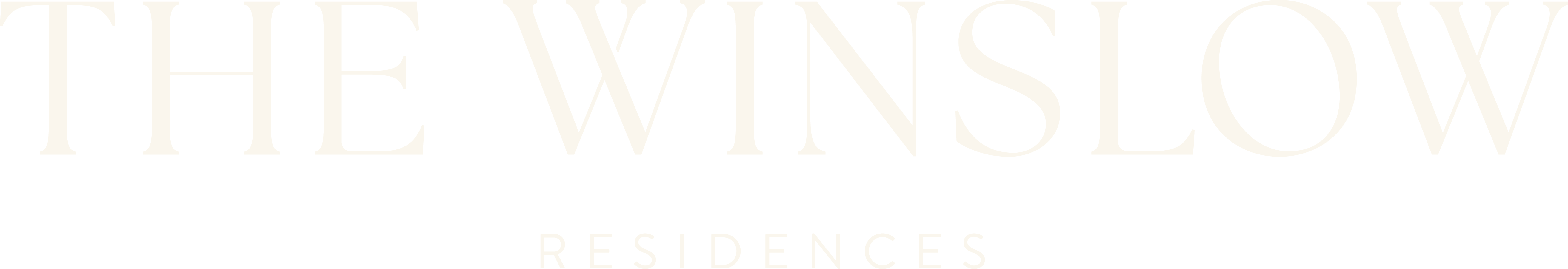 The Winslow Residences is the name of a building.