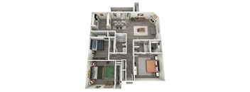 our apartments showcase a flexibility with our floor plans