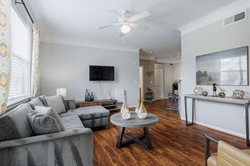 Lofty Nine Foot Ceilings with Crown Molding