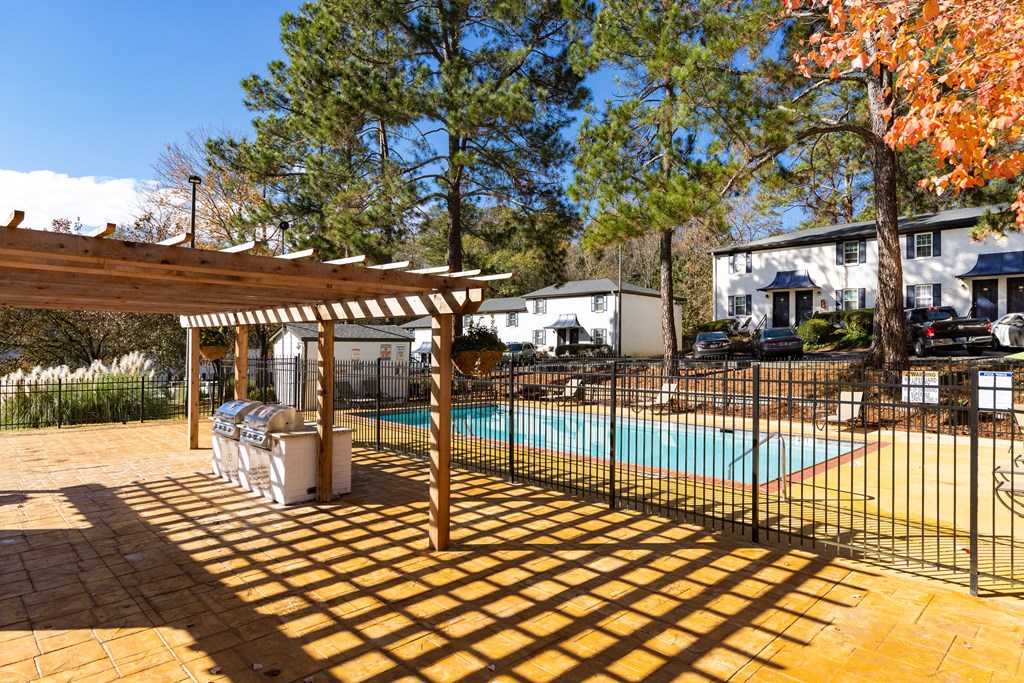 our apartments in a city have a swimming pool