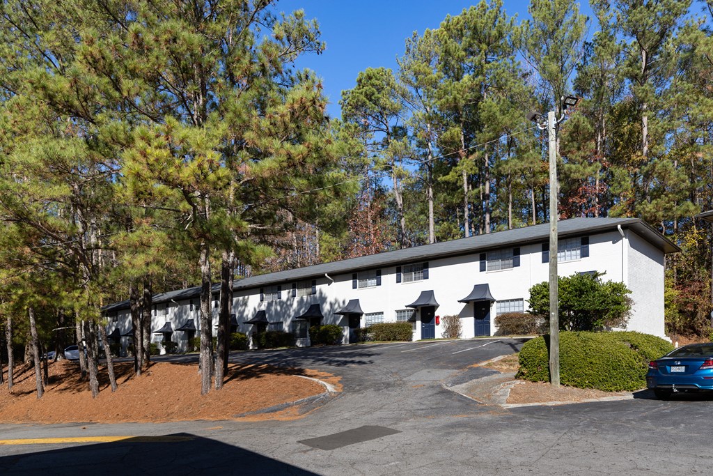 this is a photo of the leasing office at Upland Townhomes