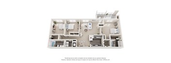 the outlook floor plan of 4 bedroom 2400 sq ft