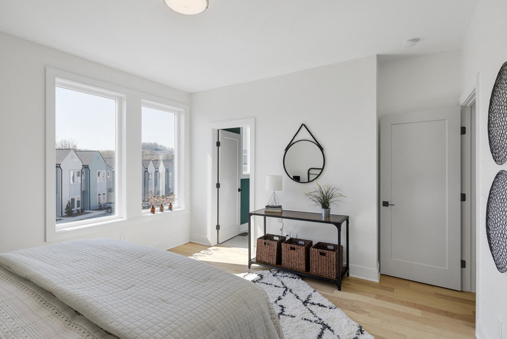 Primary bedroom with an in room bathroom