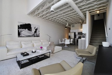 spacious, open concept living room
