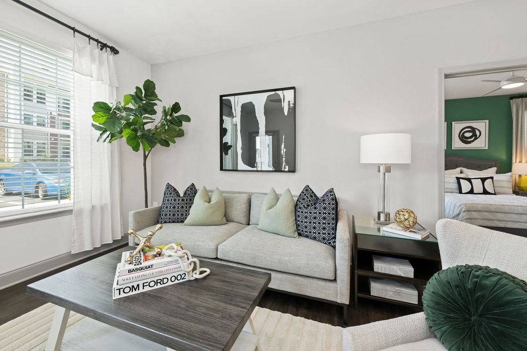 Living Room with Huge Windows