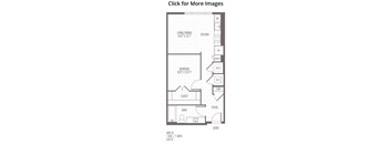 a floor plan of a bedroom apartment