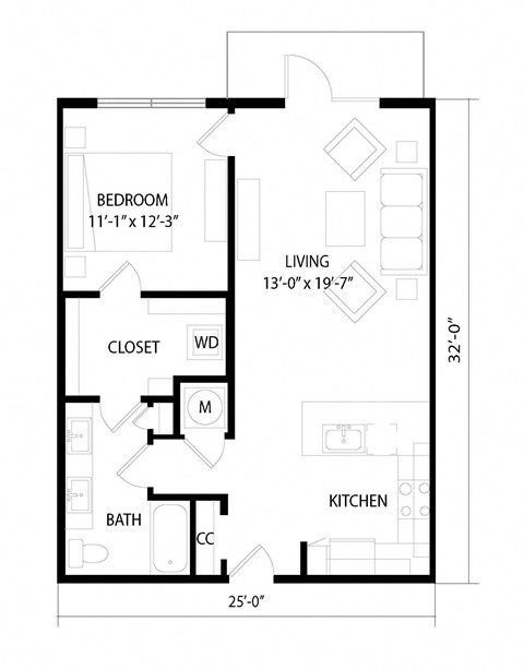 small floor plans for a house