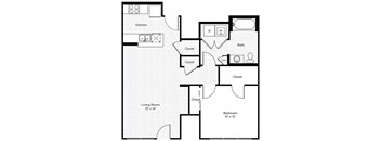 a black and white floor plan of a house