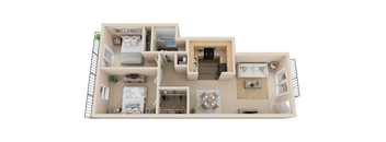 bedroom floor plan an opens a dialog