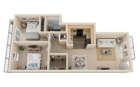 bedroom floor plan an opens a dialog