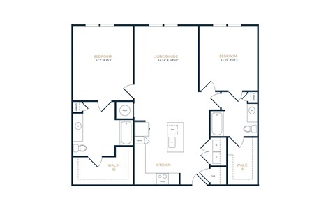 2 bedroom floorplans