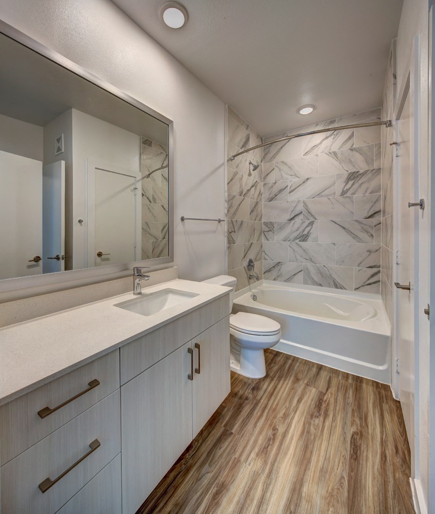 guest bathroom at Brixton South Shore, Texas