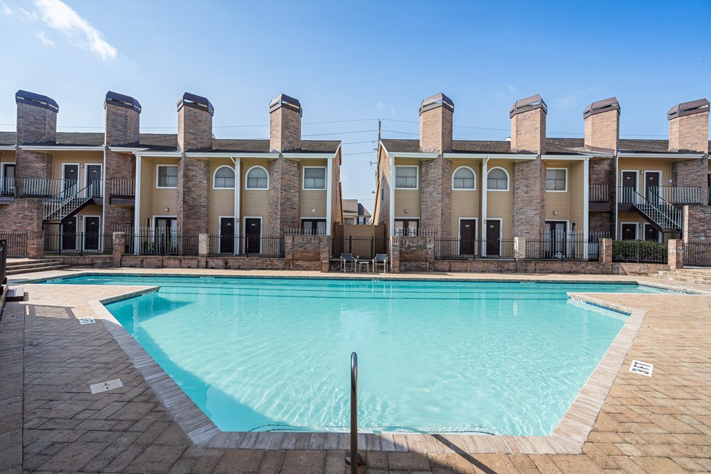 our apartments in a city have a swimming pool