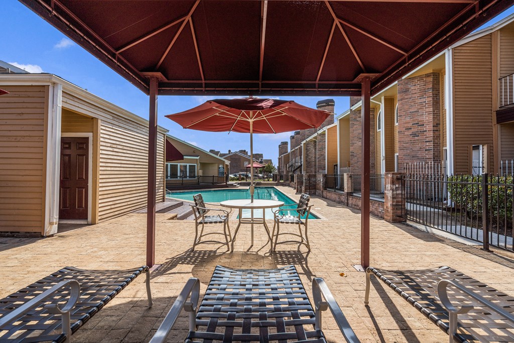 our apartments showcase a beautiful screened in porch