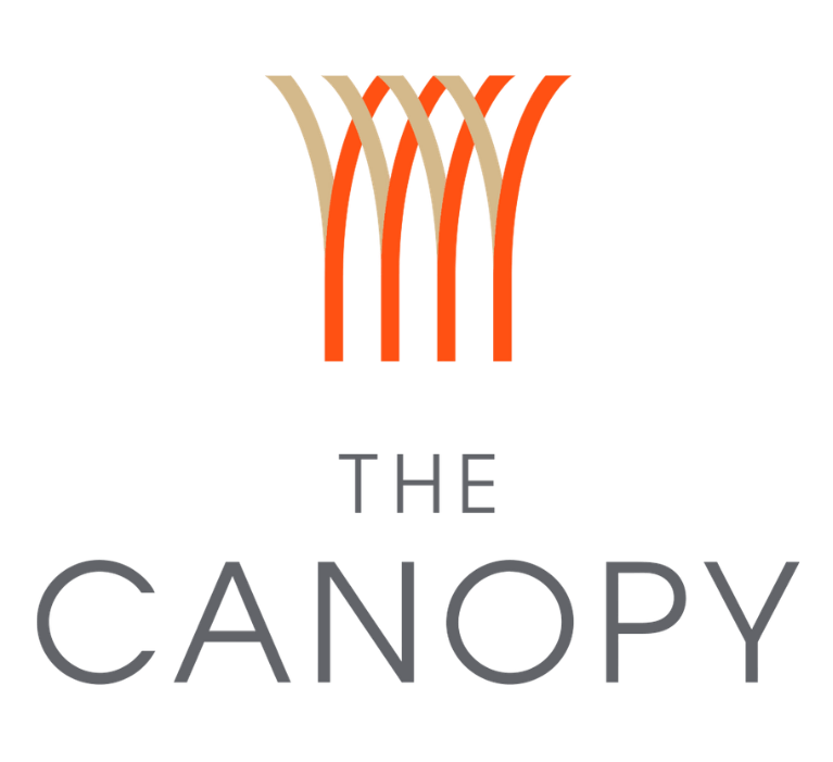 The Canopy logo consists of a stylized tree with orange and grey colors.