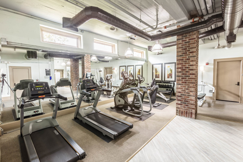 gym amenity in fort worth apartments