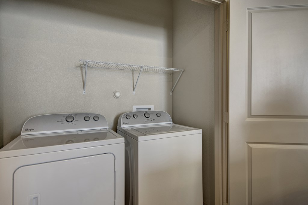 Model Washer and Dryer