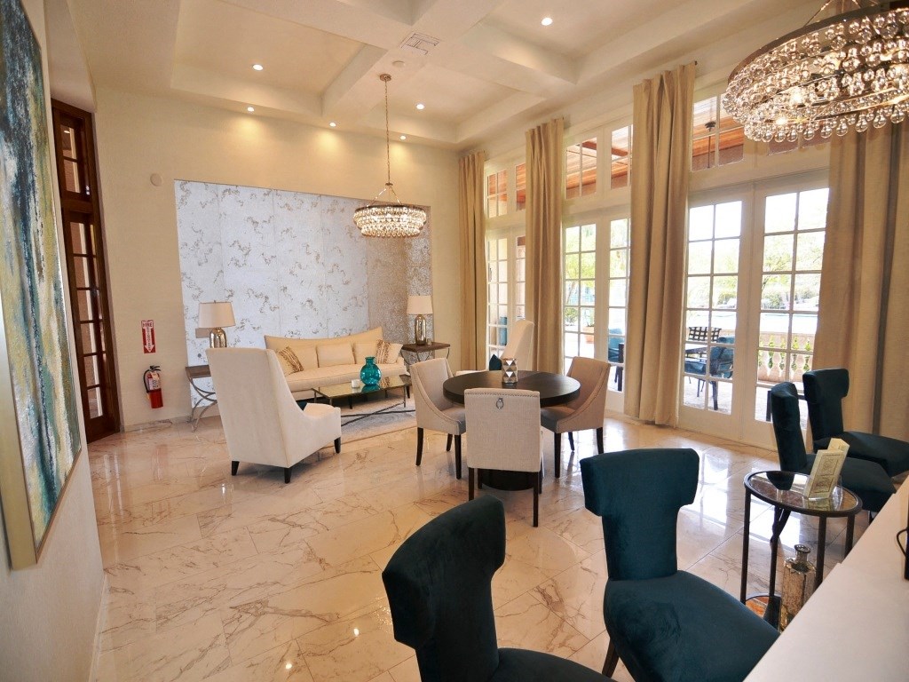 Leasing Office with Lounge Seating