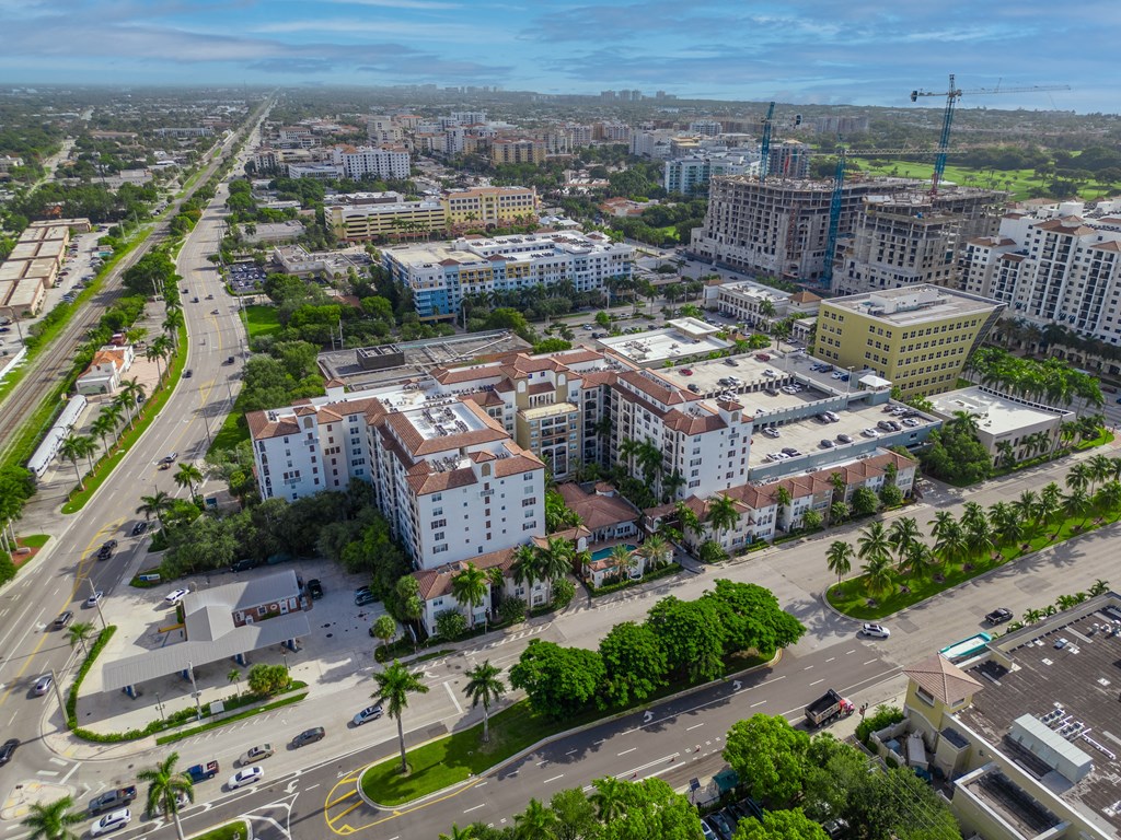 an aerial view of the city of fort lauderdale