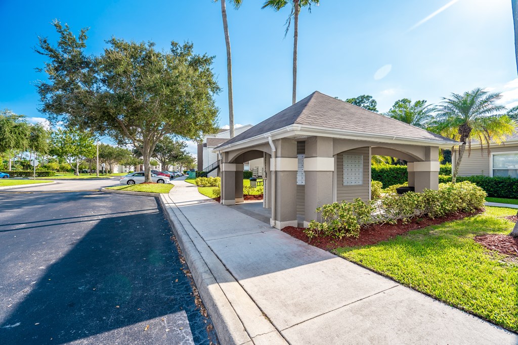 Entrance to the community
