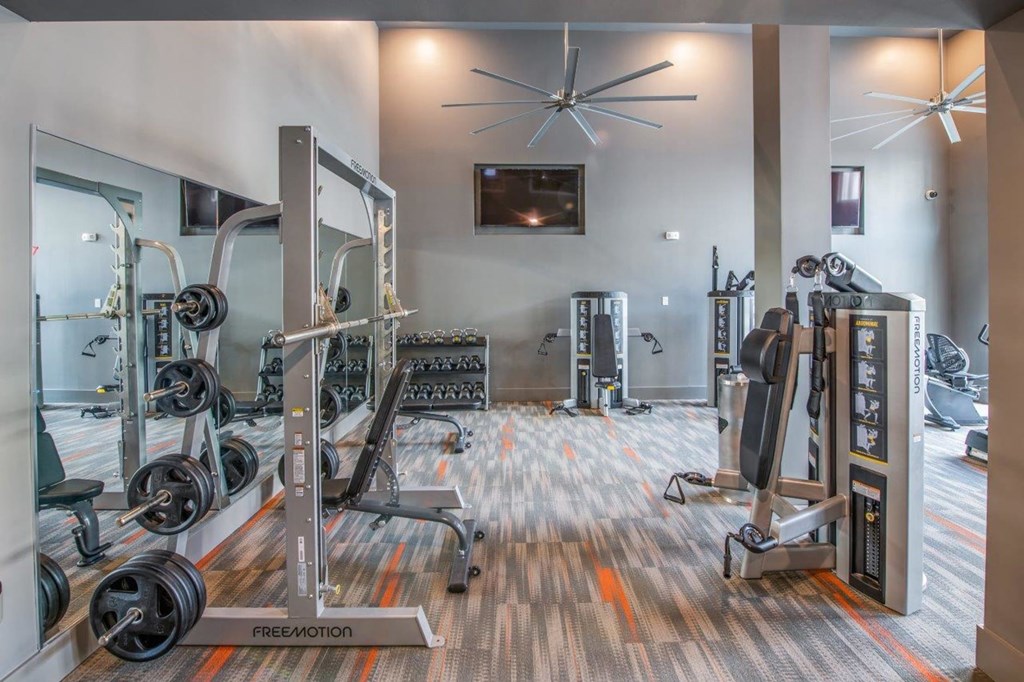 the apartments at masse corner 205 fitness room
