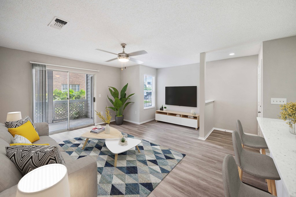 our apartments offer a living room