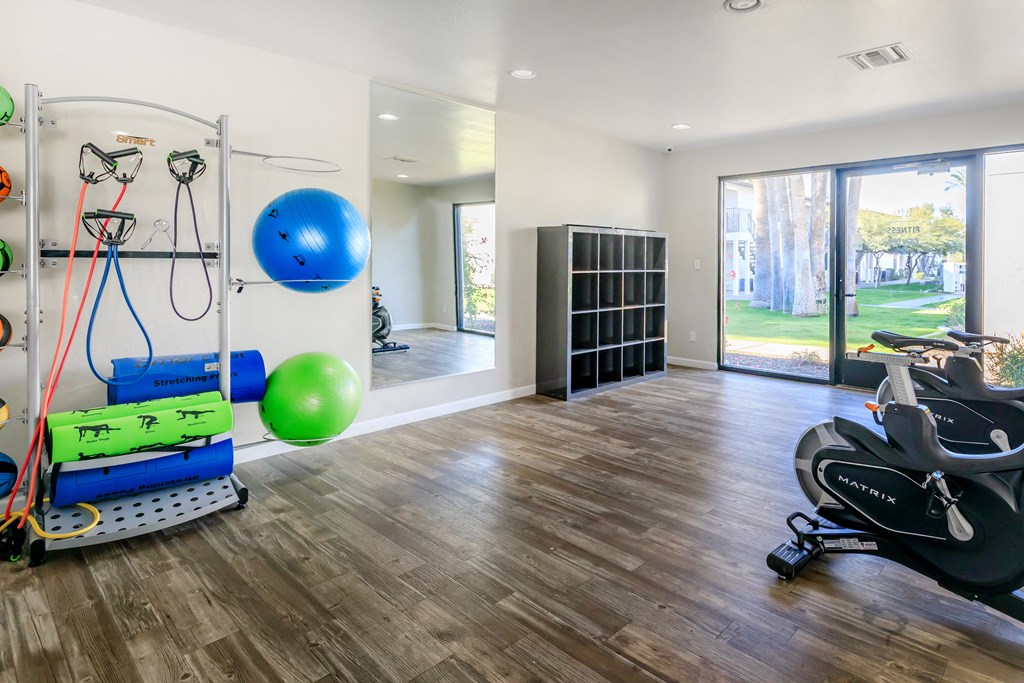 the preserve at ballantyne commons community fitness room
