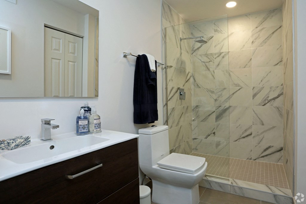 Model Apartment Home Bathroom