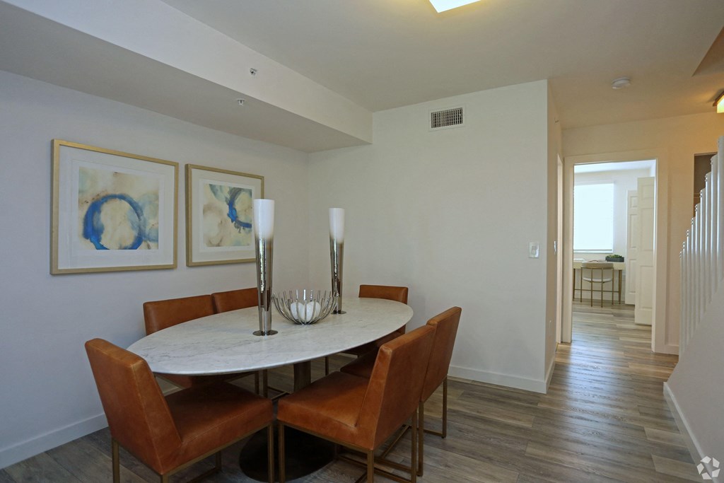 Model Apartment Home Dining Room