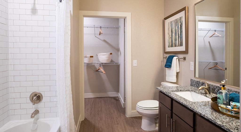 large walk-in closets