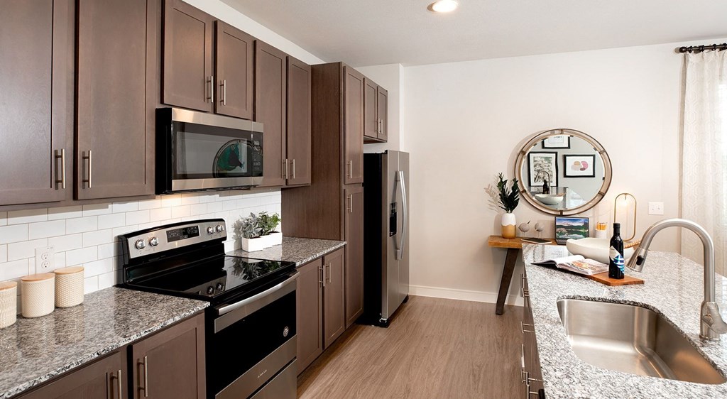 Designer Tile Backsplash in Kitchen