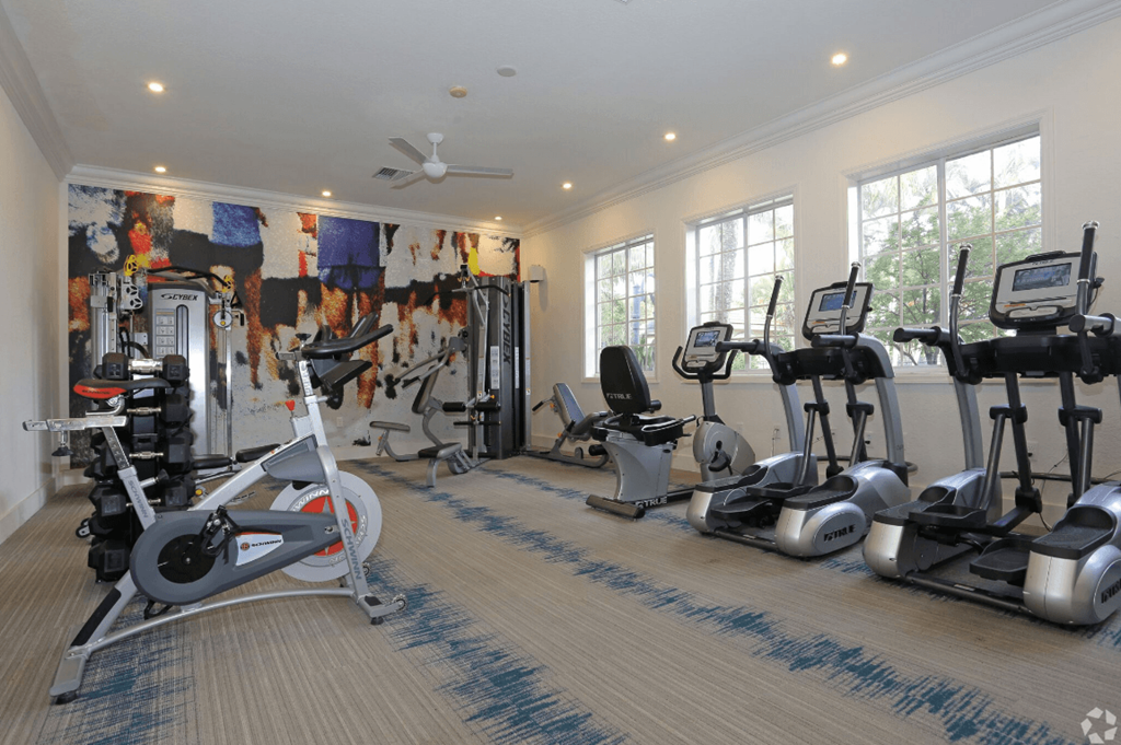 Fitness Center with Cardio Equipment
