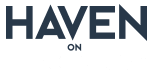 The image features the text "HAVEN on PEACHWOOD" in bold, dark letters.