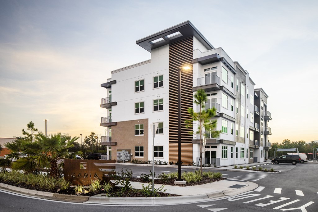 the building in which the apartment is located