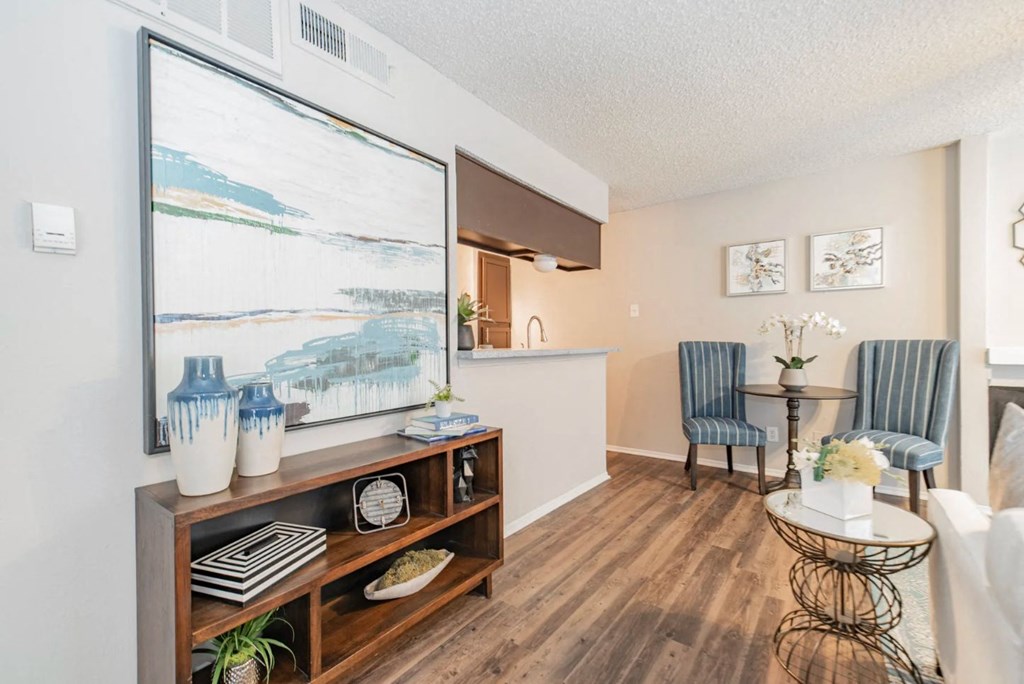 our apartments offer a living room