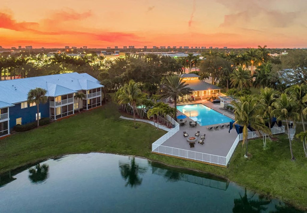 Ariel view of the community