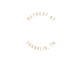 A black and white logo for Iron Horse Retreat in Franklin, TN.