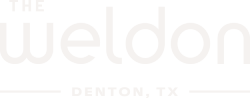 The logo for The Weldon in Denton, TX.