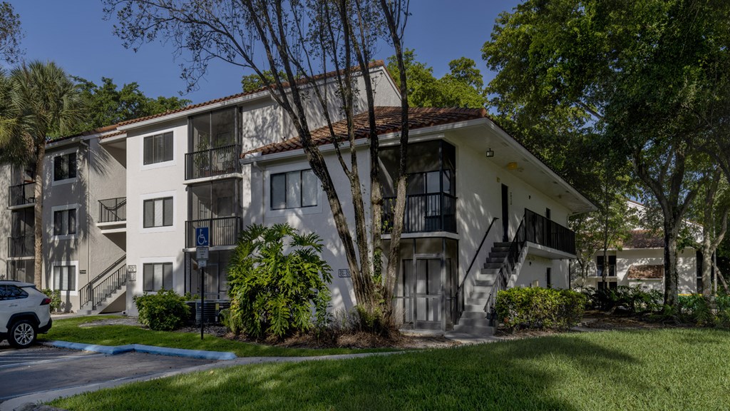 the building where the apartment is located