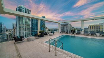 Rooftop pool apartments fort lauderdale