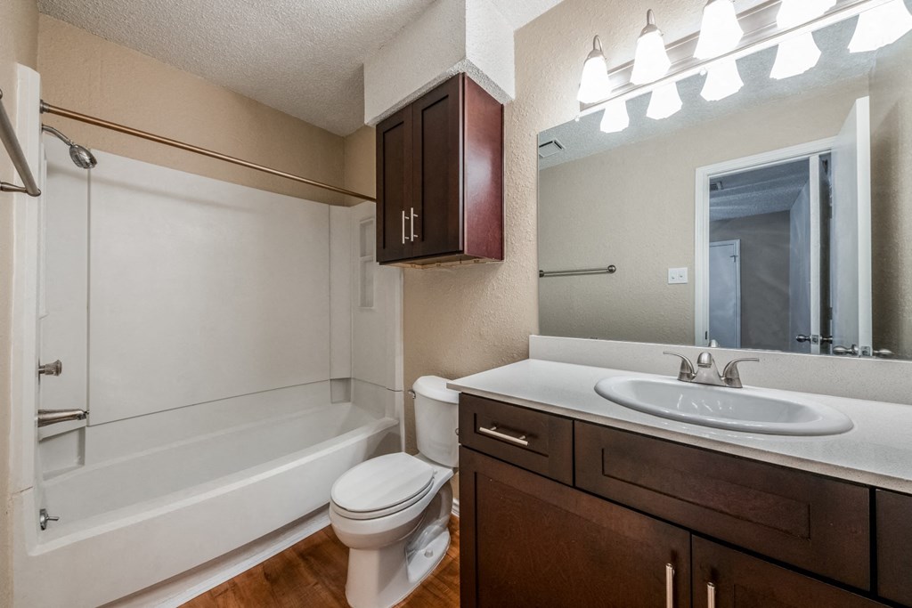 Large Soaking Tub In Bathroom at The Robinson on Melrose, Austin, Texas